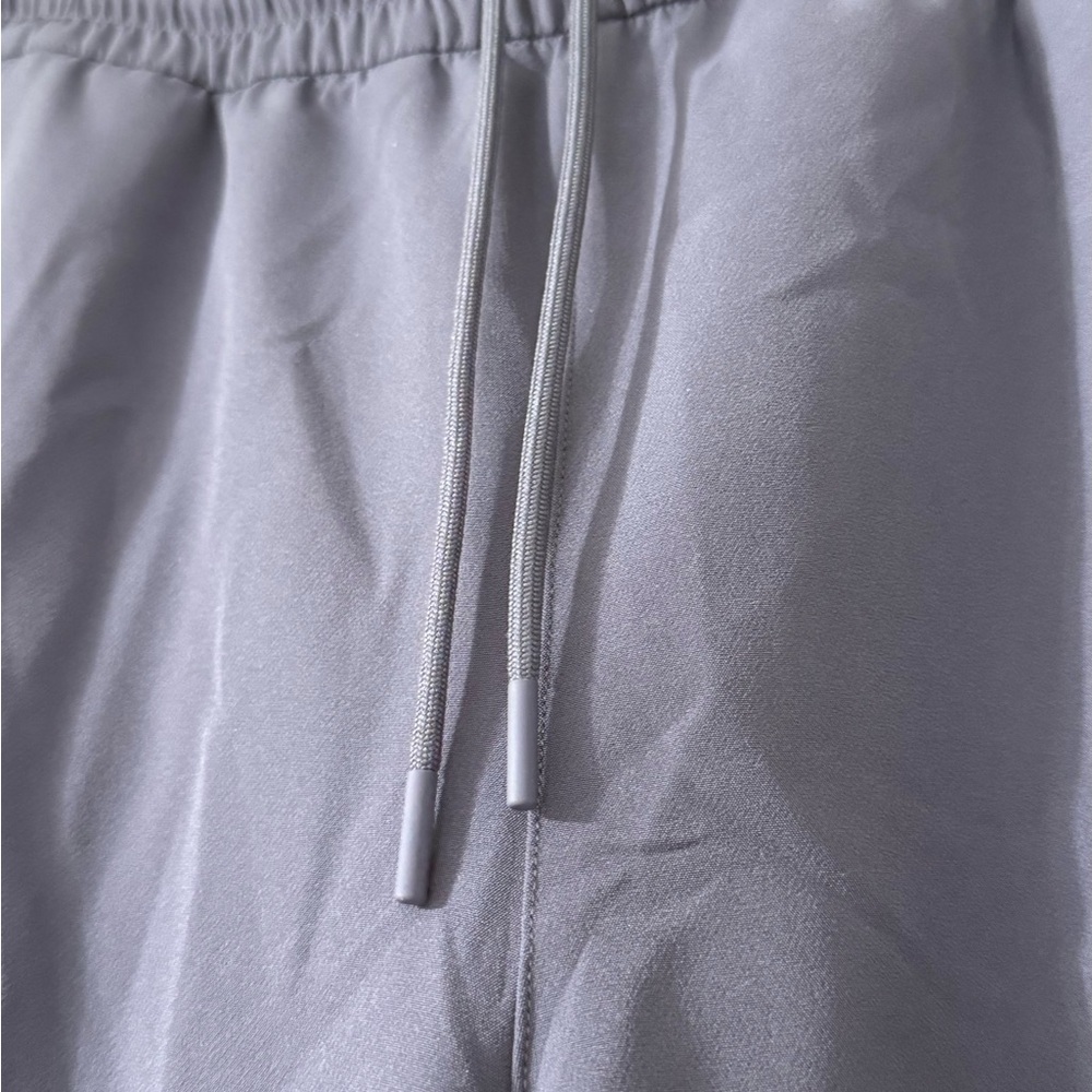 Athleta Stride Wide Leg Pants Purple Large Pull-On Stretch - Picture 4 of 7